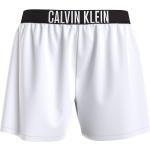 Shorts bianchi L in poliestere per Donna Calvin Klein 