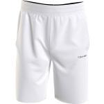 Shorts scontati bianchi XL in poliestere sostenibili per Uomo Calvin Klein 