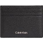 Porta carte di credito neri per Uomo Calvin Klein CK 