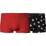 Boxer scontati rossi S in microfibra per Uomo Calvin Klein Underwear 
