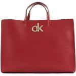 Borse a tracolla scontate rosse per Donna Calvin Klein X 