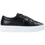 Sneakers stringate nere numero 41 tinta unita sostenibili con stringhe per Donna Calvin Klein 