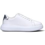 Sneakers scontate bianche numero 39 con tacco da 3 cm a 5 cm per Donna Calvin Klein 
