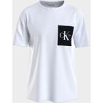 Calvin Klein T-Shirt Dynamic Ck Contrast Pocket Bianco Uomo KLJ30J320192-YAF-G7A-XS