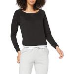 Magliette & T-shirt nere XS con manica lunga per Donna Calvin Klein 