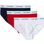 Slip scontati rossi L di cotone per Uomo Calvin Klein Underwear 