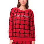 Pigiami scontati rossi L di cotone traspiranti per Donna Calvin Klein Underwear 