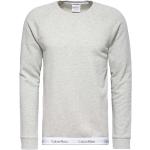 Pigiami invernali scontati grigi S di cotone per Uomo Calvin Klein Underwear 