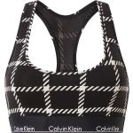 Bralette scontati neri XS in misto cotone per Donna Calvin Klein Underwear 