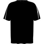 T-shirt pigiama scontate nere L di cotone sostenibili a girocollo mezza manica per Uomo Calvin Klein Underwear 