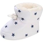 Stivali invernali larghezza E bianchi numero 22 di pile antiscivolo per l'inverno per bambini Generic 