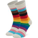 Calzini lunghi scontati multicolore per Donna Happy Socks 