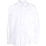 camicia bianca con pinces