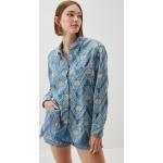 Camicie chambray blu XS per Donna ROY ROGERS 