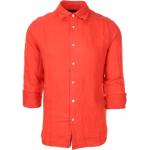 Camicie scontate rosse XL per l'estate per Uomo Peuterey 