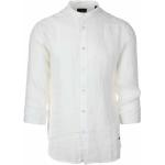 Camicie scontate bianche XL per l'estate alla coreana per Uomo Peuterey 