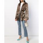 Camicie classiche marroni leopardate manica lunga con manica lunga Dolce&Gabbana Dolce 