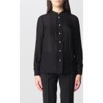 Camicie casual nere S in viscosa manica lunga alla coreana per Donna Michael Kors MICHAEL 
