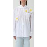 Camicie bianche S di cotone a fiori per Donna Msgm 