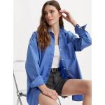 Camicie oversize classiche blu S taglie comode per Donna Levi's 