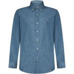 Camicie ricamate blu XXL di cotone manica lunga per Uomo Ralph Lauren Polo Ralph Lauren 