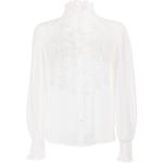 Camicie scontate bianche XL manica lunga alla coreana per Donna Fracomina 