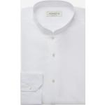 Camicie slim bianche 3 XL taglie comode di cotone manica lunga per Uomo Neronote 