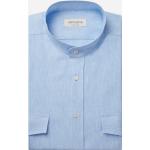 Camicie azzurre 3 XL taglie comode per l'estate manica lunga su misura per Uomo 