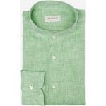 Camicie verdi 3 XL taglie comode manica lunga su misura per Uomo 