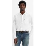 Camicie bianche XL in viscosa con taschino per Uomo Levi's 