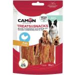 Camon Treats e Snacks per cani - Strisce di Pollo essiccate - 80 gr