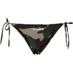 Bikini slip militari verdi mimetici per Donna Vetements 