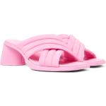 Sandali incrociati larghezza E rosa numero 36 di gomma per Donna Camper 