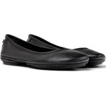 Pantofole ballerine larghezza E nere numero 39 di pelle per Donna Camper 
