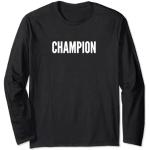Magliette & T-shirt nere S manica lunga con manica lunga per Donna Champion 