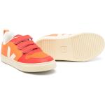 Sneakers larghezza A scontate arancioni numero 22 di gomma chiusura velcro a strappo per Donna Veja Campo 