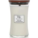 Candele moderne bianche di vetro WoodWick Candles 