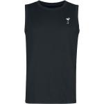 Magliette & T-shirt nere XXL di cotone con scollo tondo senza manica con scollo rotondo per Uomo Snoopy 