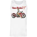 Canotta di Van Halen - Pinup Motorcycle - S a 3XL - Uomo - bianco