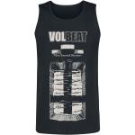 Magliette & T-shirt nere 4 XL di cotone con scollo tondo senza manica con scollo rotondo per Uomo Volbeat 