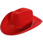 Cappelli western 58 rossi XXS con borchie 