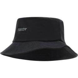 Cappello bucket hat con logo Freddy stampato