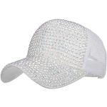 Cappelli invernali bianchi con strass per Donna Generico 