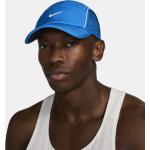 Cappelli blu traspiranti da running per Donna Nike Dri-Fit 