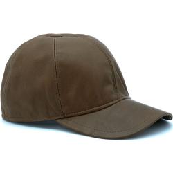 Cappello baseball in pelle testa di moro unisex berretto strappo regolabile D'Arienzo, Seleziona Taglia S (55cm), Colore Marrone