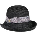 Cappelli estivi scontati eleganti neri di paglia per Donna Lierys 