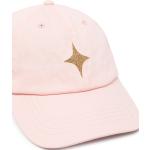 Cappelli sportivi rosa con glitter 