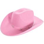 Cappelli western rosa con borchie 