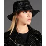 Cappelli invernali 59 classici neri di pelle per Donna D'arienzo 