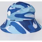 Cappelli scontati blu lavabili in lavatrice a pescatore per Donna 